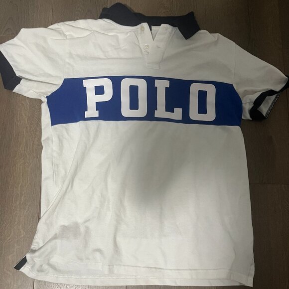 White Polo Ralph Lauren Mens Shirt - Picture 1 of 4